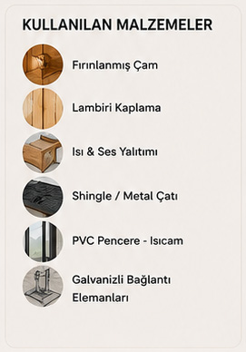 Borçka Ahşap Bungalov - Bağ Evi