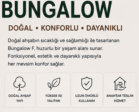 Borçka Ahşap Bungalov - Bağ Evi